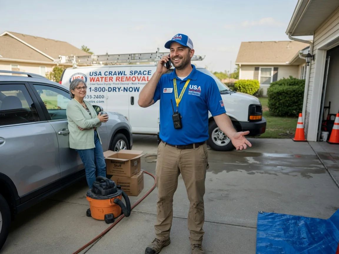 Crawl Space Water Removal Lambsburg, VA FAQs